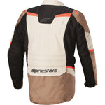 Alpinestars ST-1 WP Motorcycle Jacket - Dark Khaki Sand Black Red Fluo