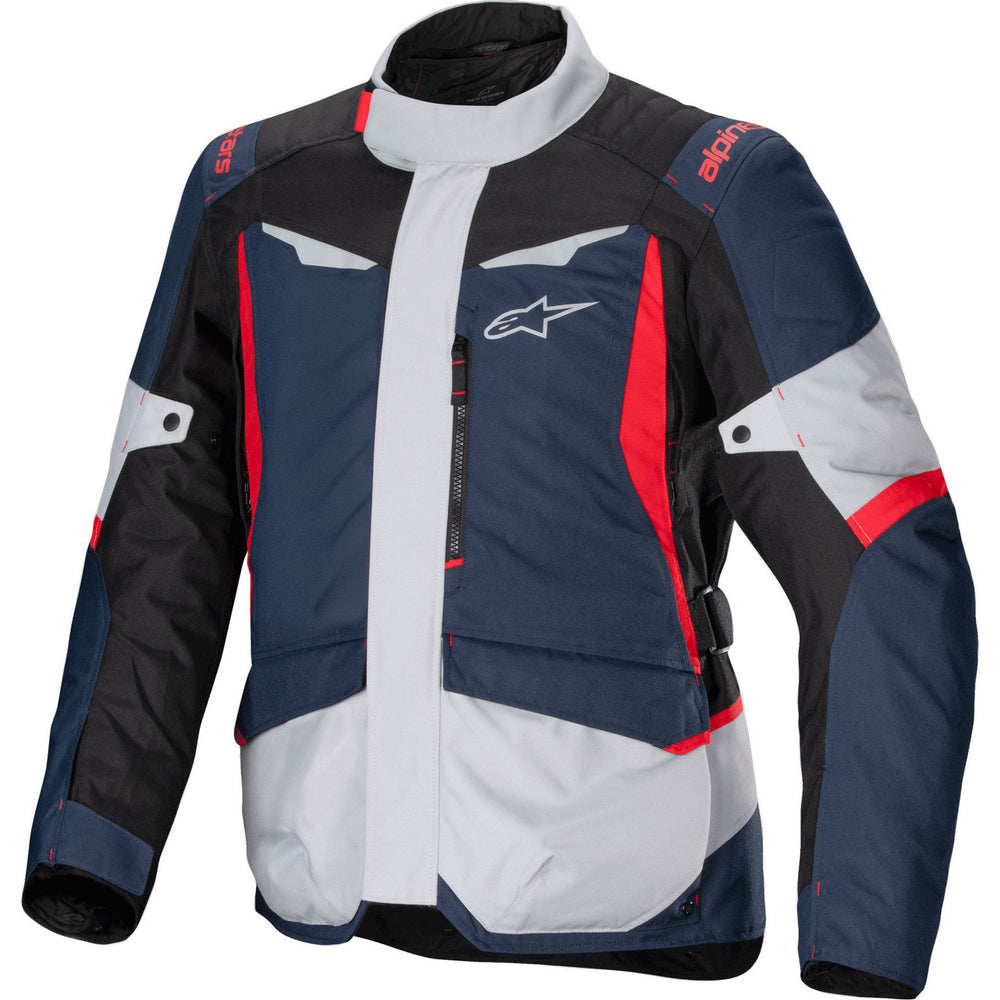 Alpinestars ST-1 WP Motorcycle Jacket - Dark Blue Black Bright Red