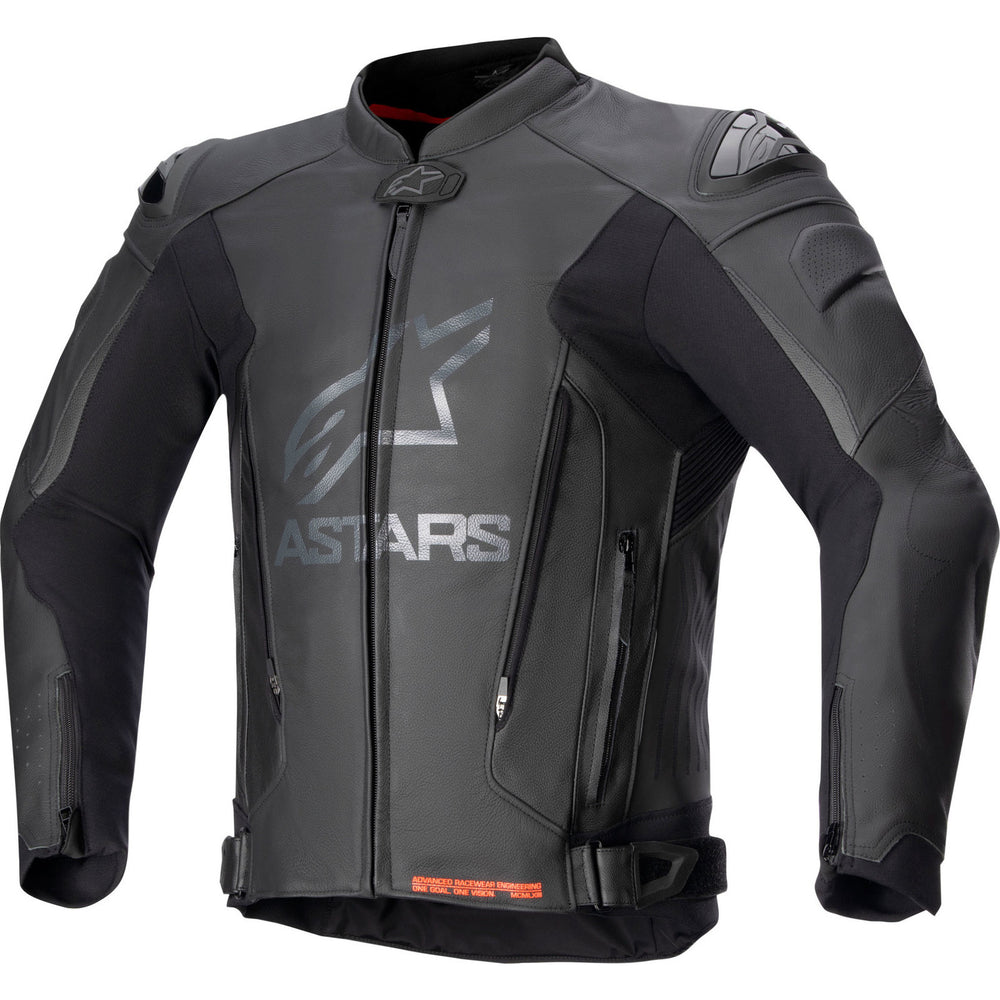 Alpinestars GP Plus V4 Leather Motorcycle Jacket - Black Black
