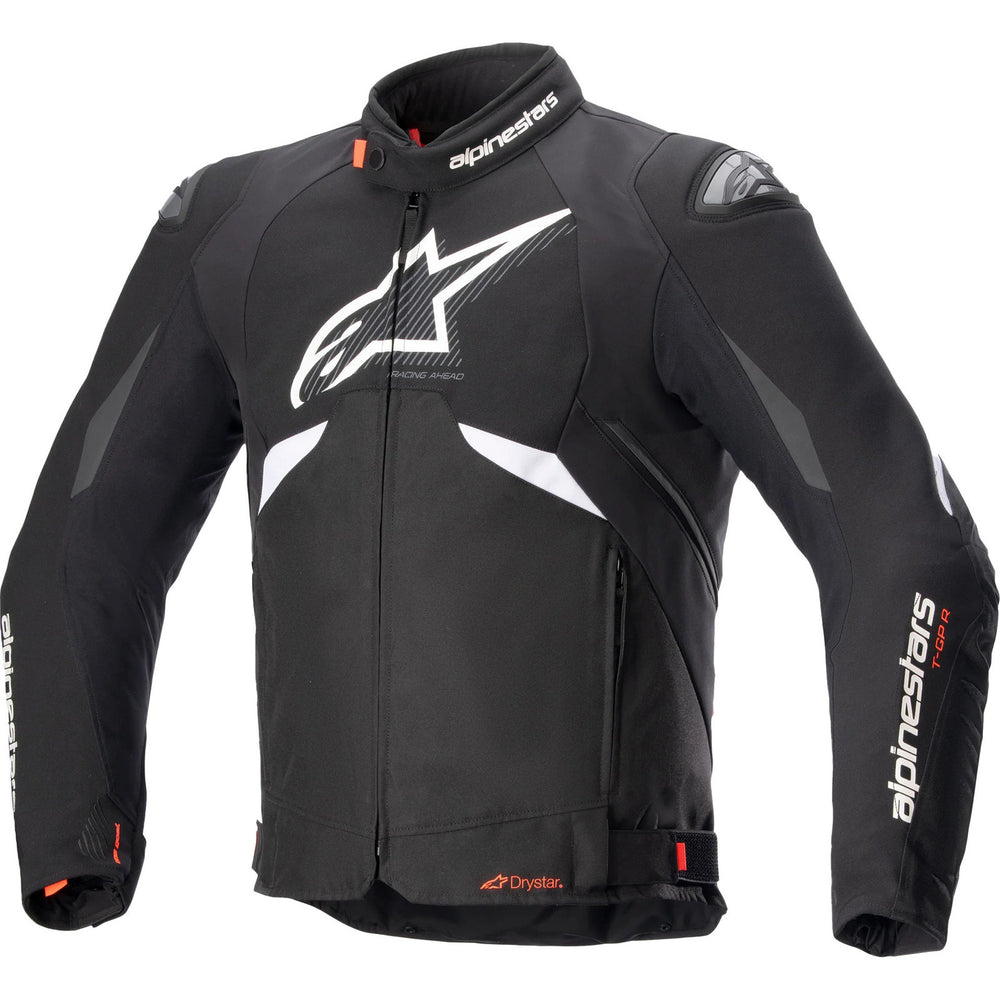 Alpinestars T-GP R V3 Drystar Motorcycle Jacket - Black White
