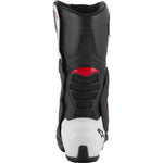 Alpinestars SMX-6 V3 Motorcycle Boots - Black White Red Graphic