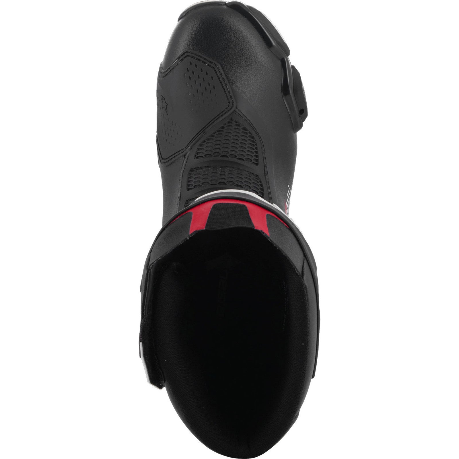 Alpinestars SMX-6 V3 Motorcycle Boots - Black White Red Graphic