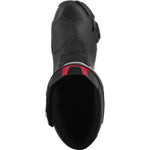 Alpinestars SMX-6 V3 Motorcycle Boots - Black White Red Graphic