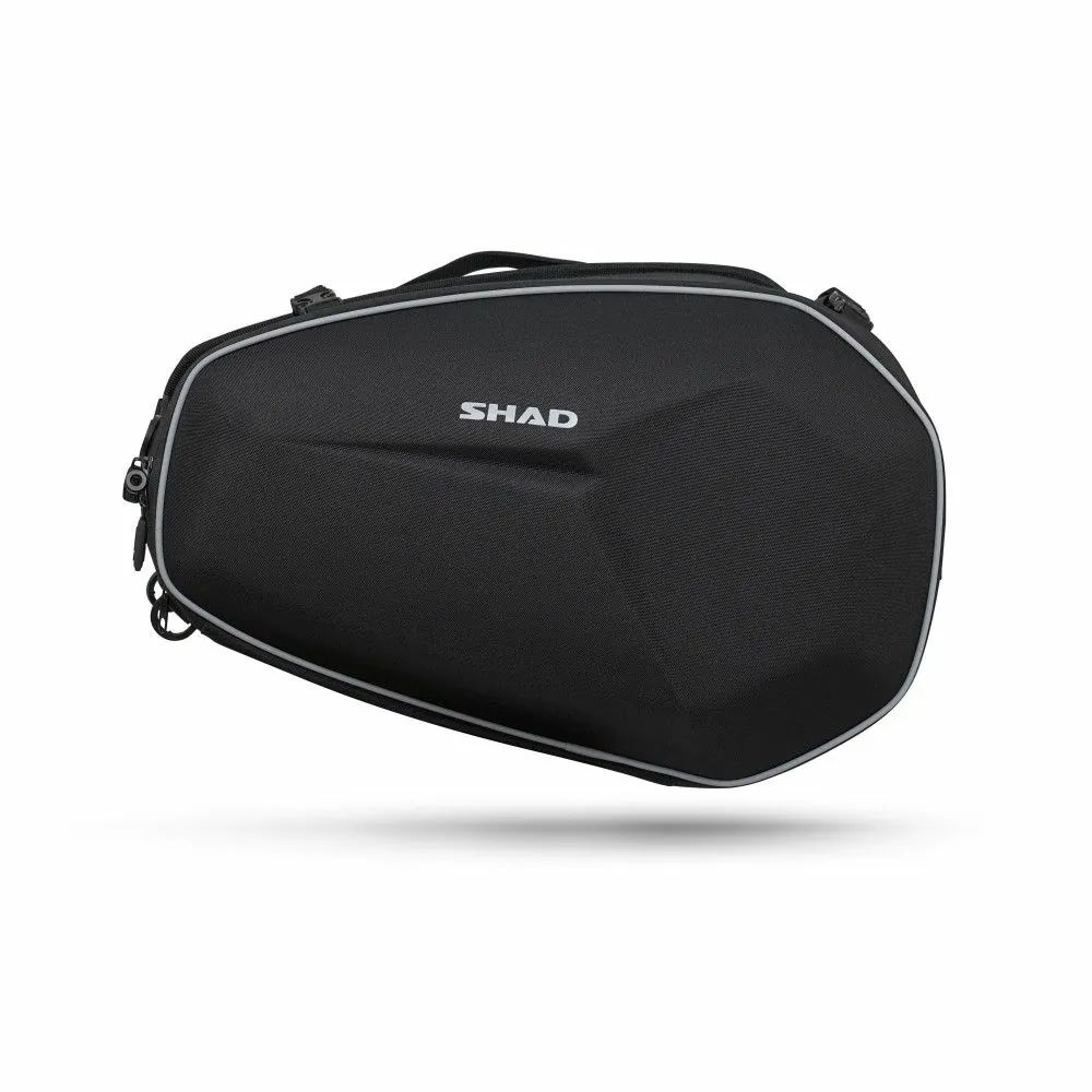 Shad E48 Semi-Rigid Side Cases - Black (Pair)