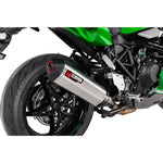 Scorpion Serket Parallel Stainless Steel Slip-On Exhaust For Kawasaki Ninja H2 SX 2022-2025