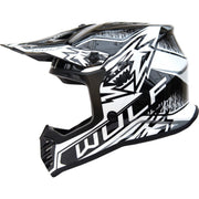 Wulfsport Air-X Youth Motocross Helmet - Black
