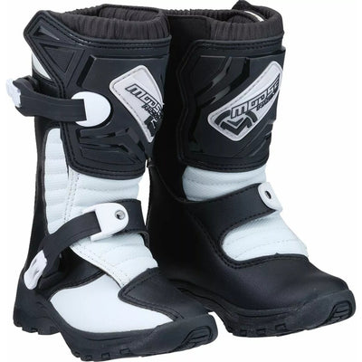 Moose Racing M1.3 Kids Motocross Boots - Black White