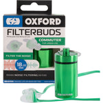Oxford FilterBuds Commuter Motorcycle Earplugs - 18 dB SNR