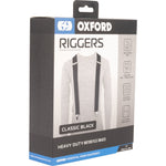 Oxford Riggers Heavy Duty Motorcycle Braces Classic Black