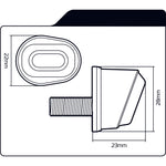 Oxford DarkEye Flush Fit Micro Indicators (Pair)