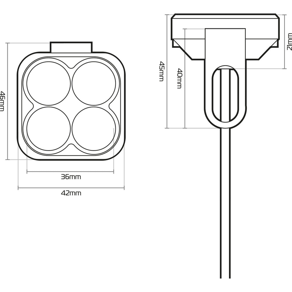 Oxford Cube Light (Pair)