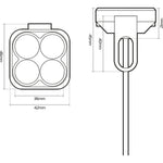 Oxford Cube Light (Pair)