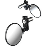 Oxford Fold-Away Bar End Mirrors - Black Set