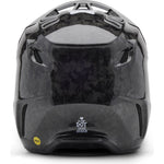 Fox Racing 2025 V3 RS MIPS Carbon Solid Motocross Helmet - Black