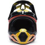 Fox Racing 2025 V3 RS MIPS Grid Motocross Helmet - Black Orange