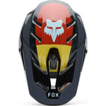 Fox Racing 2025 V3 RS MIPS Grid Motocross Helmet - Black Orange