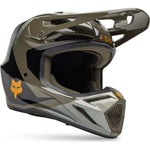 Fox Racing 2025 V3 MIPS Fade Motocross Helmet - Brown Black