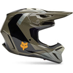 Fox Racing 2025 V3 MIPS Fade Motocross Helmet - Brown Black