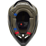 Fox Racing 2025 V3 MIPS Fade Motocross Helmet - Brown Black