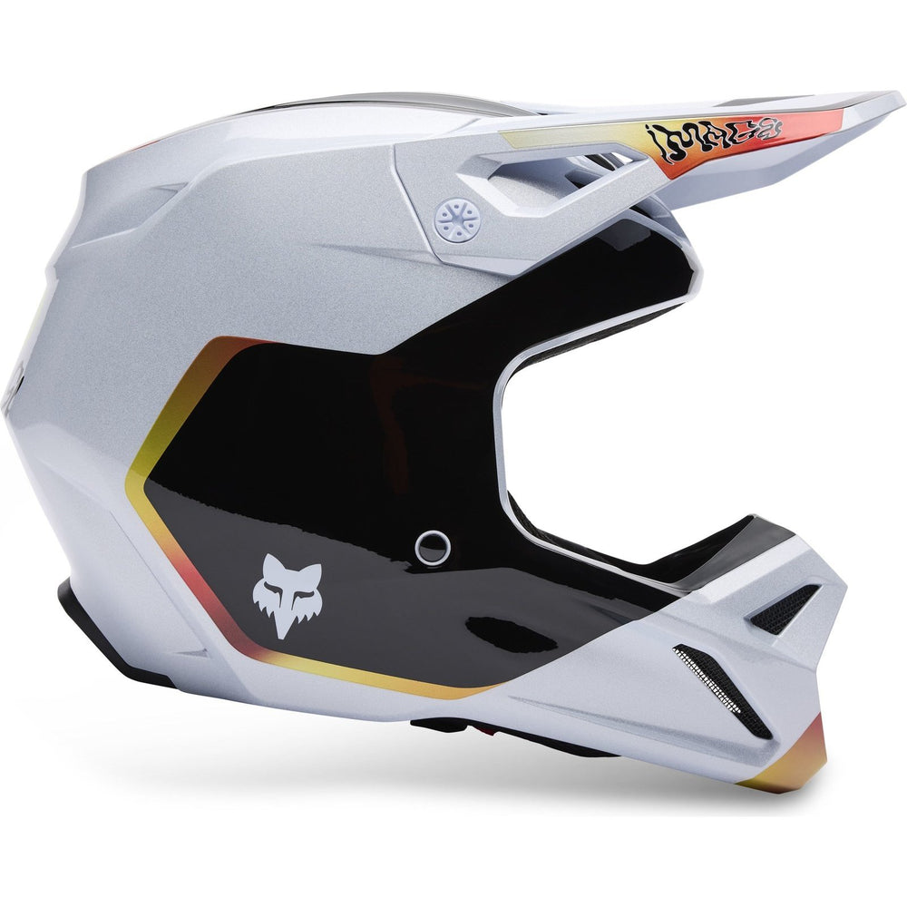 Fox Racing 2025 V1 MIPS Hello Future Motocross Helmet - White