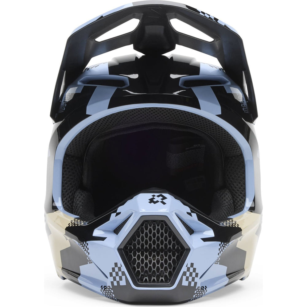Fox Racing 2025 V1 MIPS Digi Image Motocross Helmet - Light Slate