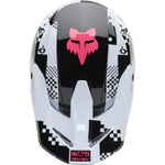 Fox Racing 2025 V1 MIPS Digi Image Motocross Helmet - Black Pink