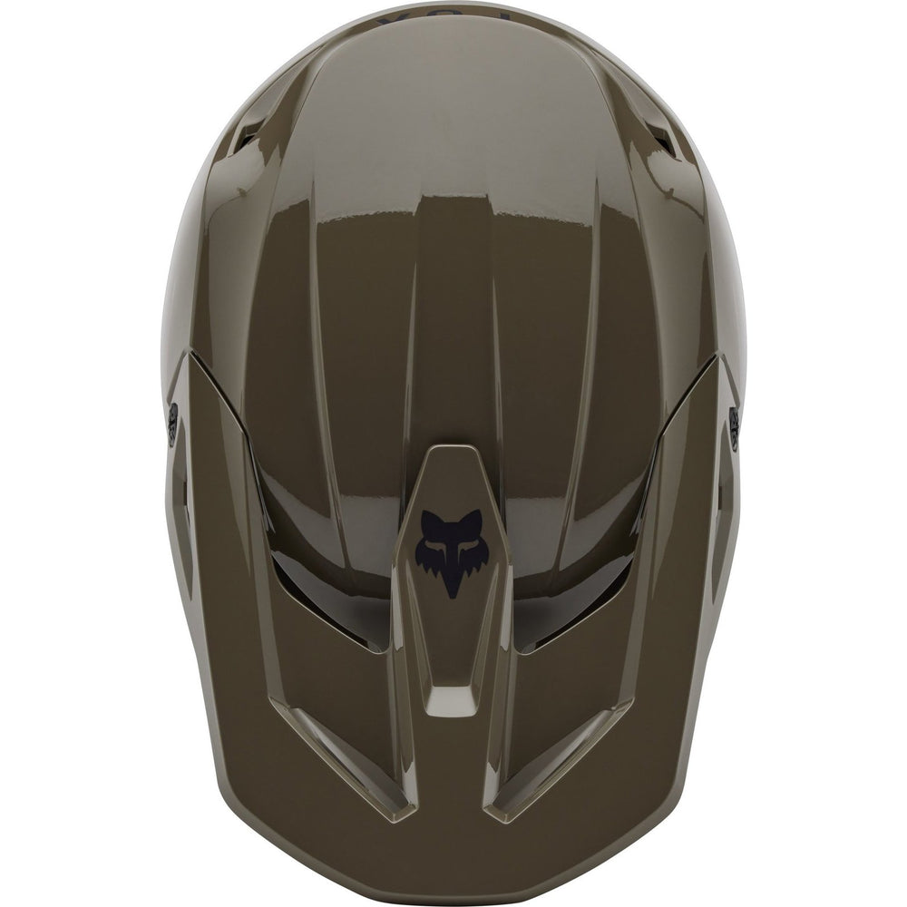 Fox Racing 2025 V1 MIPS Solid Motocross Helmet - Ash