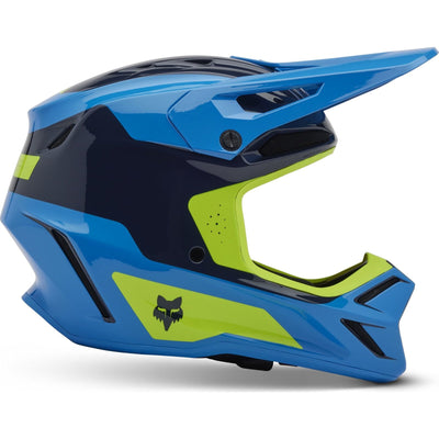 Fox Racing 2025 V3 MIPS Impression Youth Motocross Helmet - True Blue