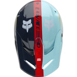 Fox Racing 2025 V1 MIPS Elevated Youth Motocross Helmet - Light Blue