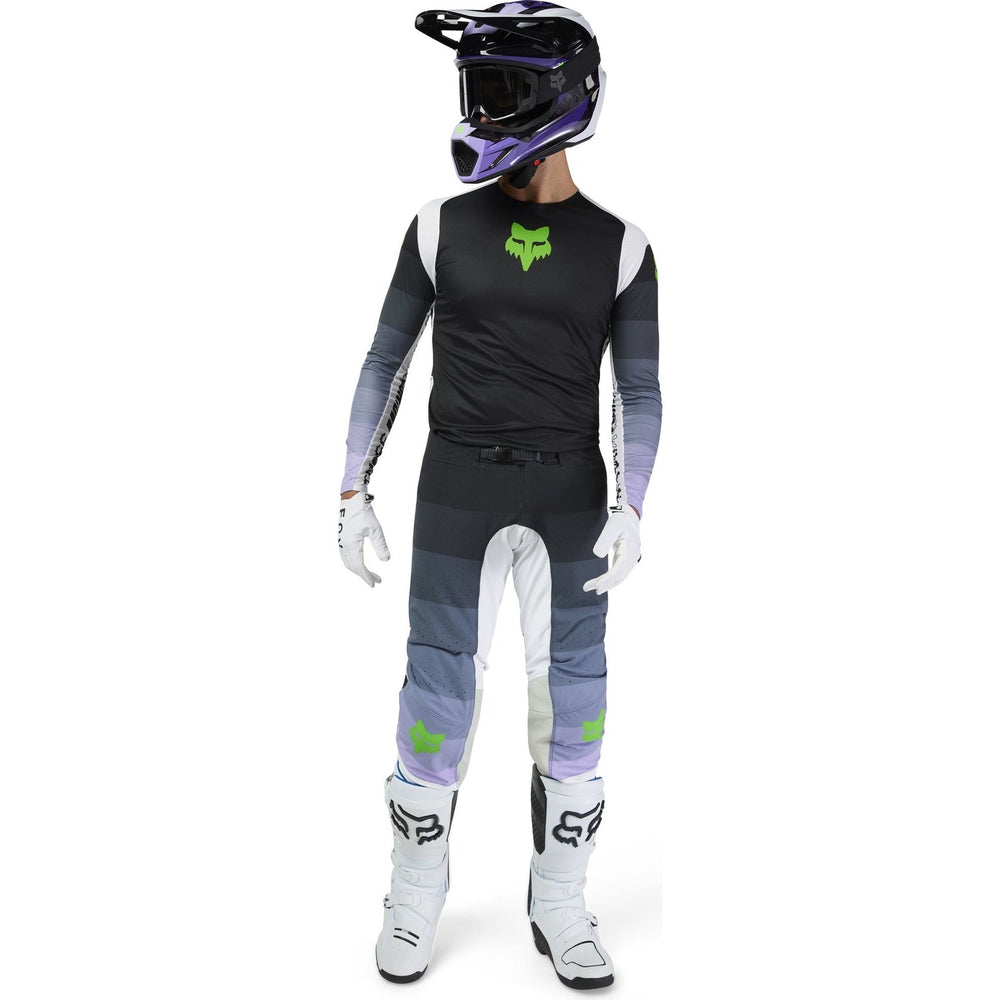 Fox Racing 2025 Flexair Grid Motocross Jersey - Black Purple