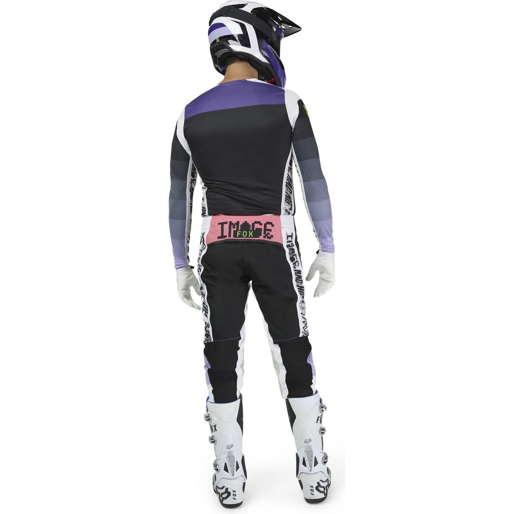 Fox Racing 2025 Flexair Grid Motocross Jersey - Black Purple