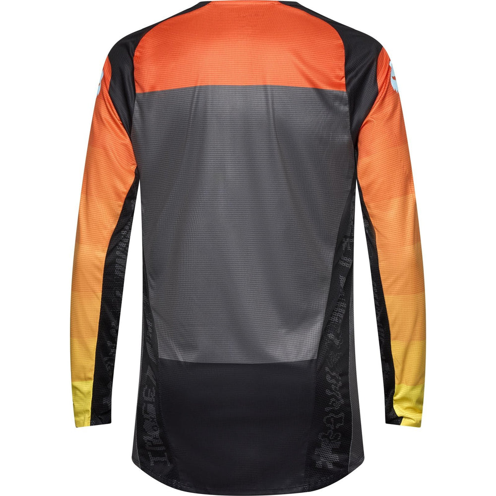 Fox Racing 2025 Flexair Grid Motocross Jersey - Black Orange