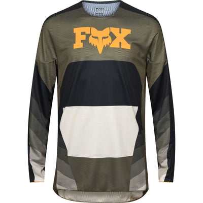 Fox Racing 2025 360 Fade Motocross Jersey - Brown Black
