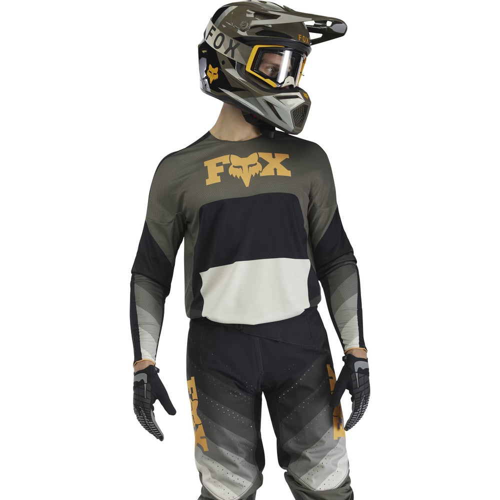 Fox Racing 2025 360 Fade Motocross Jersey - Brown Black
