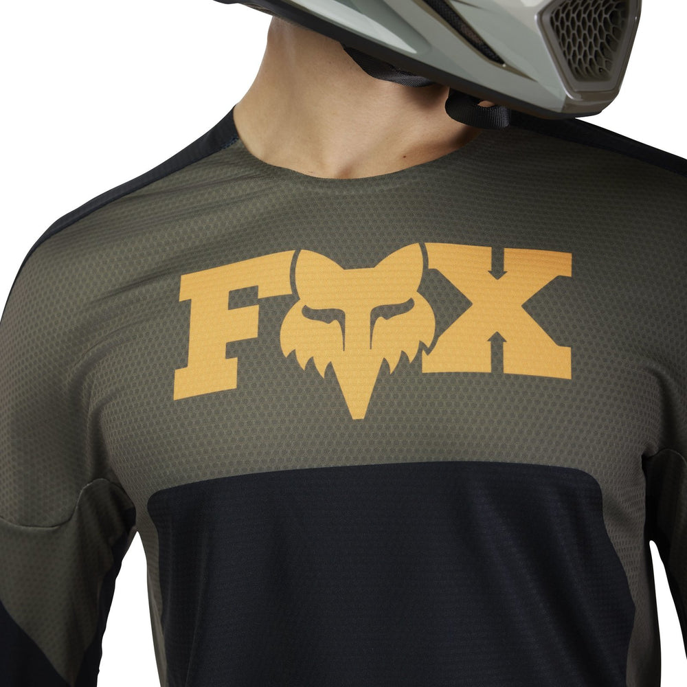 Fox Racing 2025 360 Fade Motocross Jersey - Brown Black