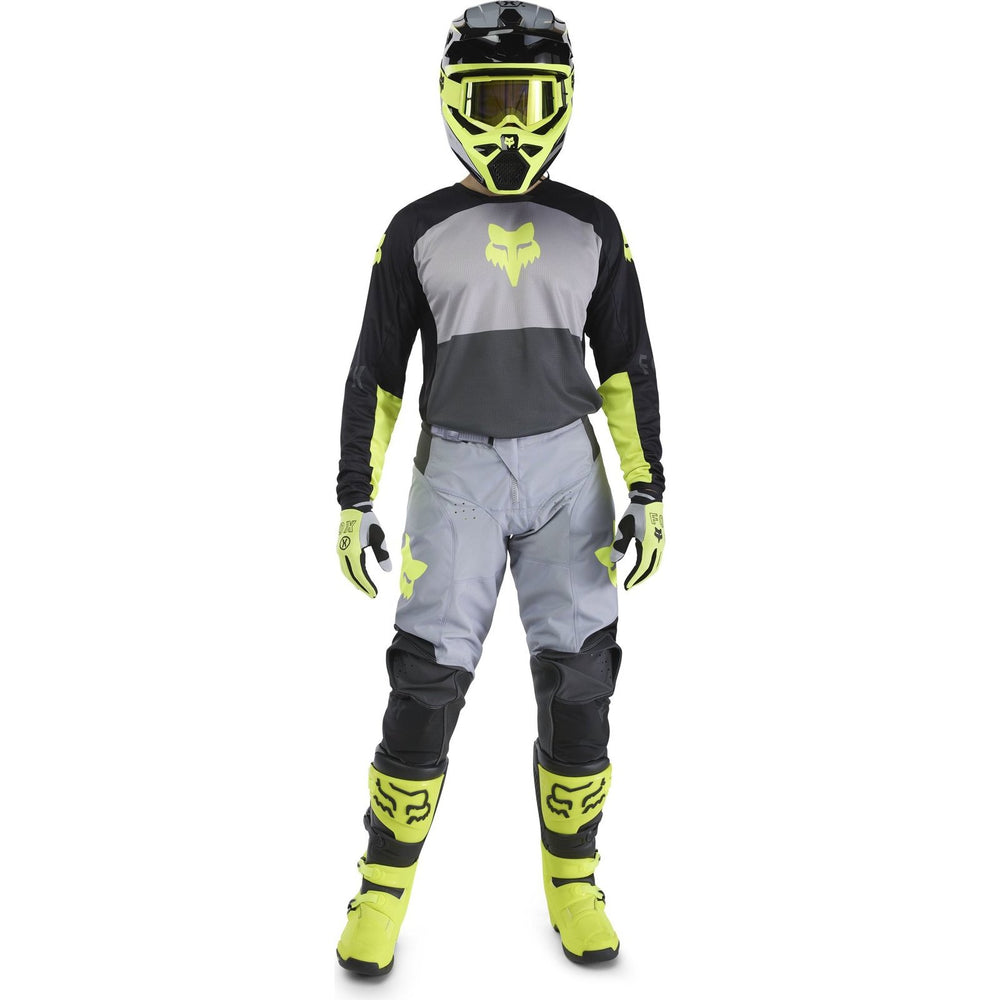 Fox Racing 2025 180 Flow Motocross Jersey - Black Yellow