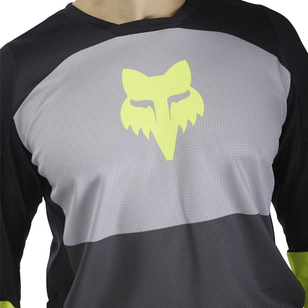Fox Racing 2025 180 Flow Motocross Jersey - Black Yellow