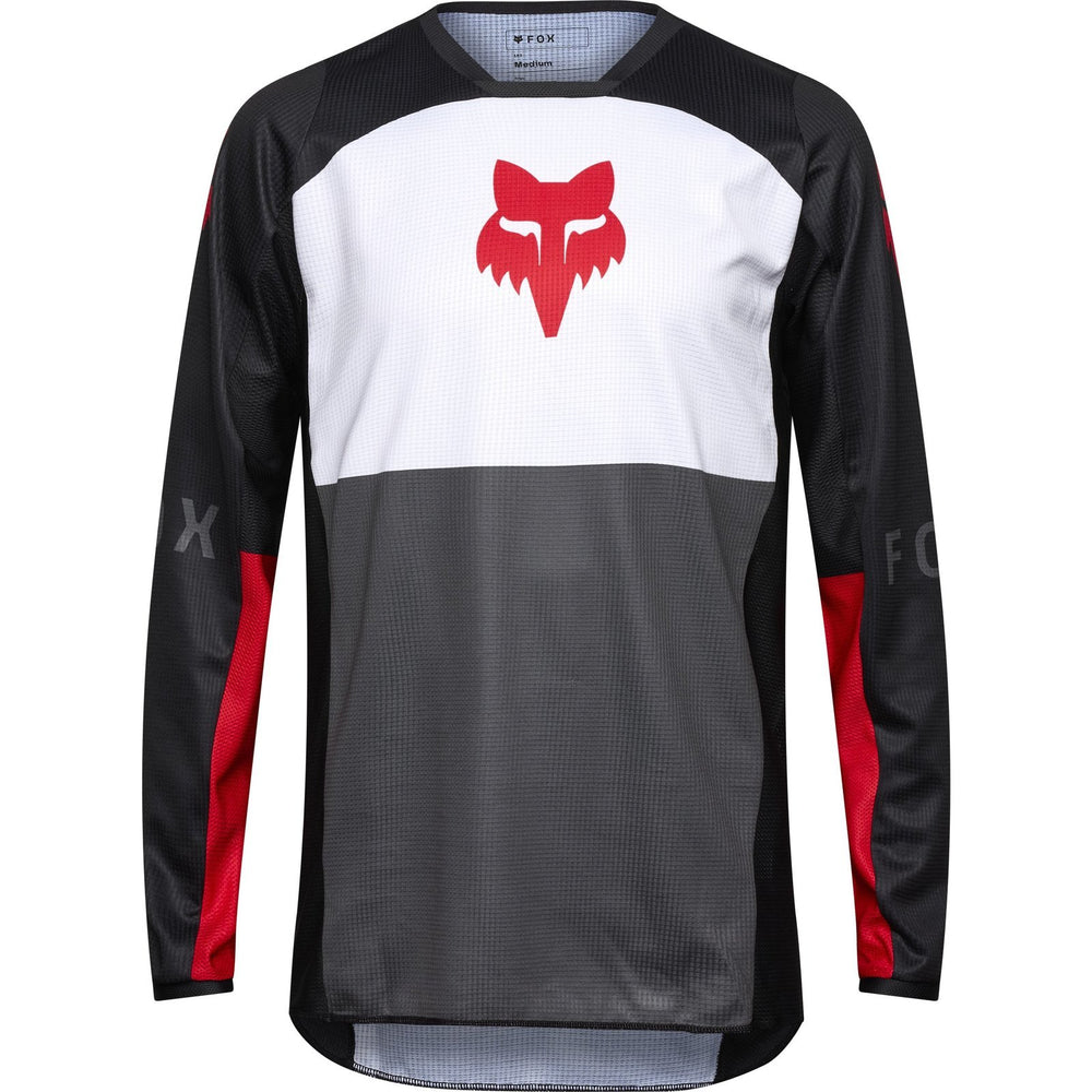 Fox Racing 2025 180 Flow Motocross Jersey - White Red