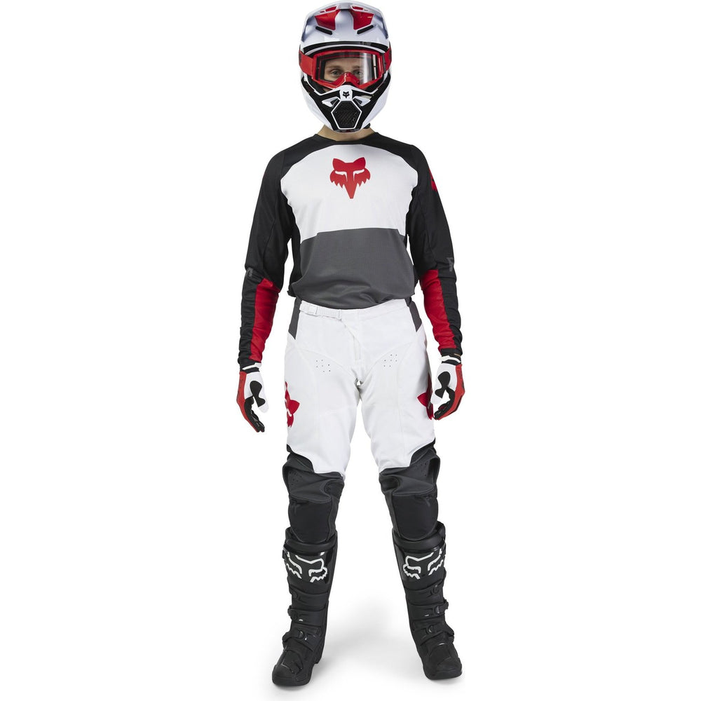 Fox Racing 2025 180 Flow Motocross Jersey - White Red