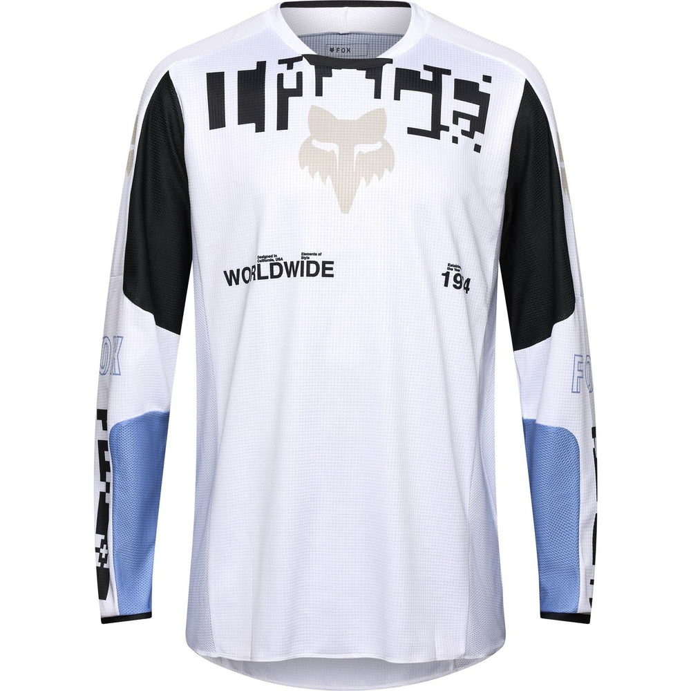 Fox Racing 2025 180 Digi Image Motocross Jersey - White