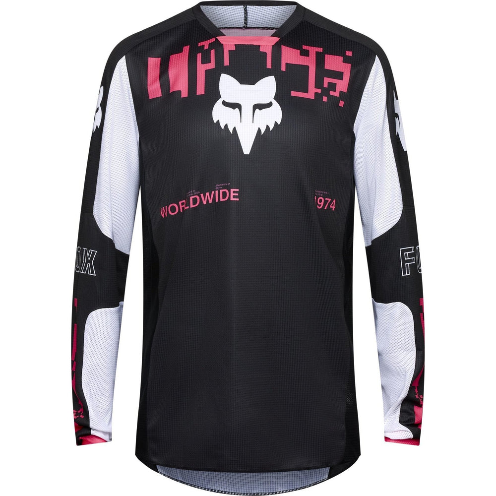 Fox Racing 2025 180 Digi Image Motocross Jersey - Black Pink