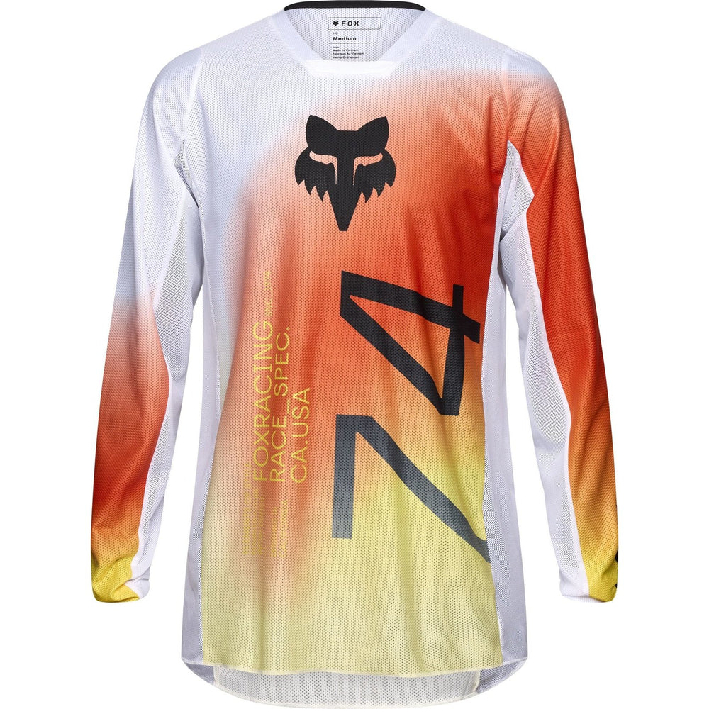 Fox Racing 2025 180 Air Haze Motocross Jersey - White