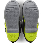 Fox Racing 2025 Comp Youth Motocross Boots - Grey Yellow