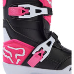 Fox Racing 2025 Comp Kids Motocross Boots - Black Pink
