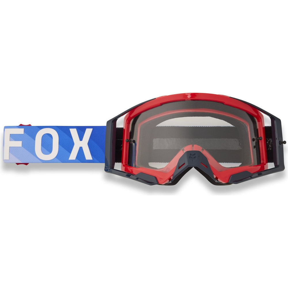 Fox Racing Airspace Fade Motocross Goggles - White Blue