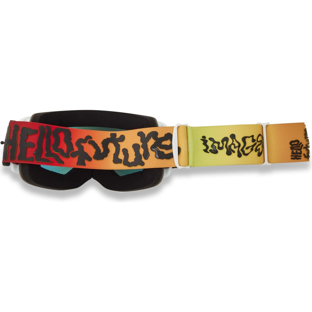 Fox Racing Main Hello Future Motocross Goggles - White Yellow