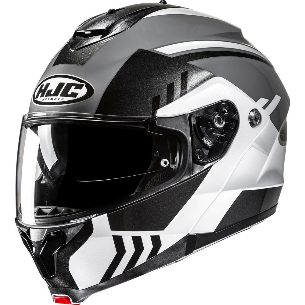 HJC C91N Kaon Flip Front Motorcycle Helmet - Black