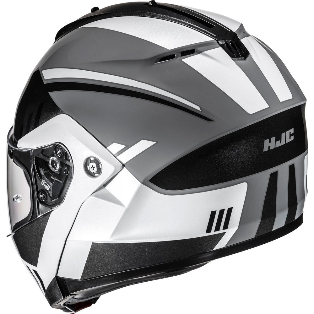 HJC C91N Kaon Flip Front Motorcycle Helmet - Black