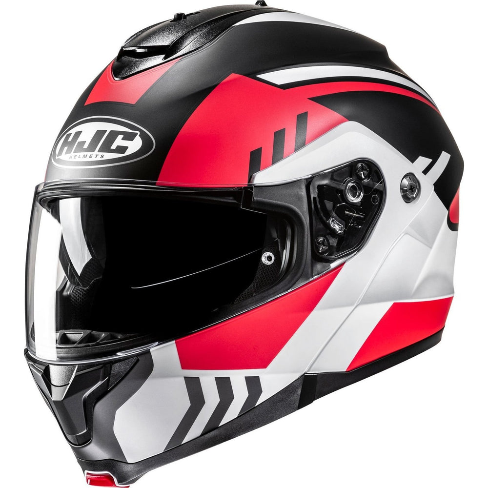 HJC C91N Kaon Flip Front Motorcycle Helmet - Red