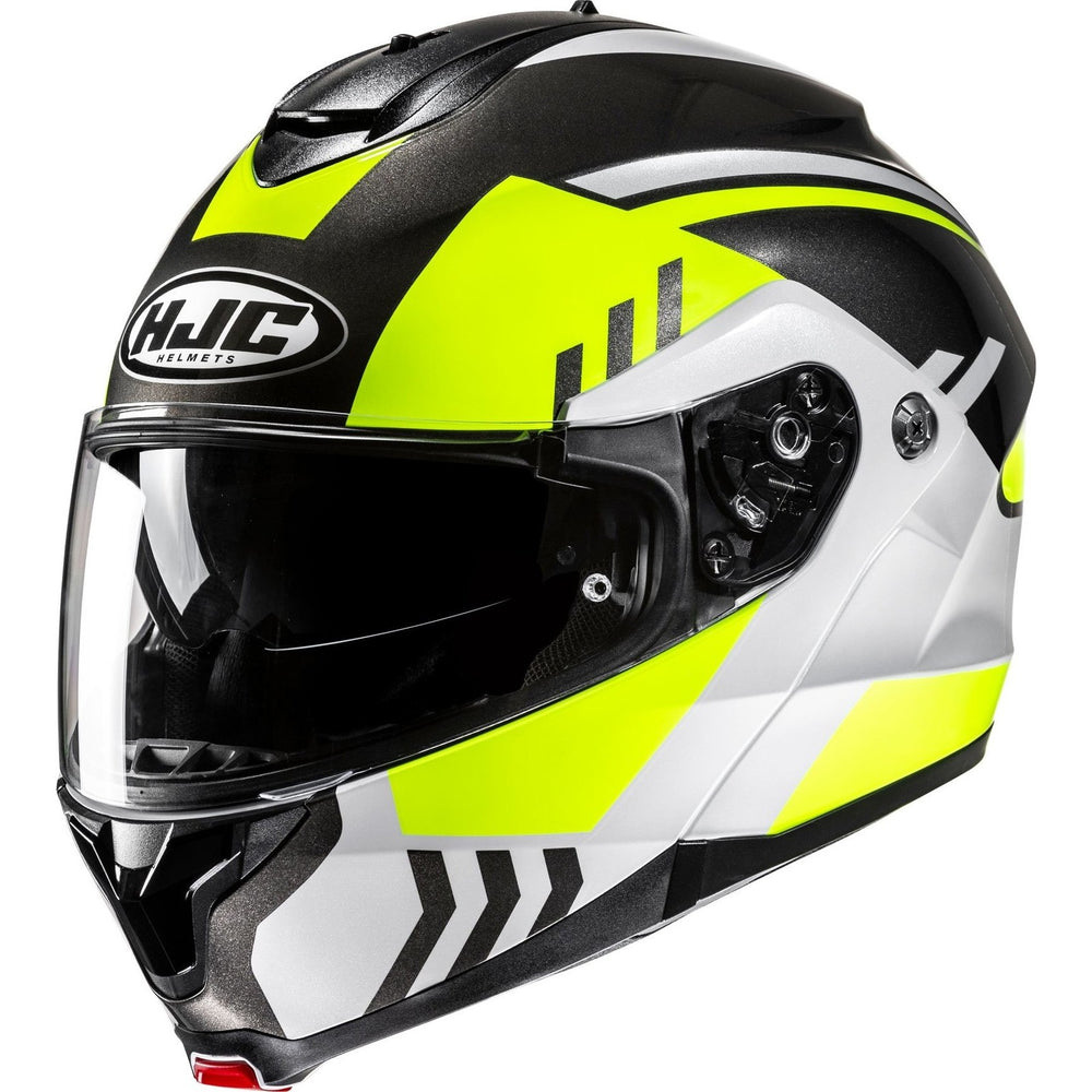 HJC C91N Kaon Flip Front Motorcycle Helmet - Yellow